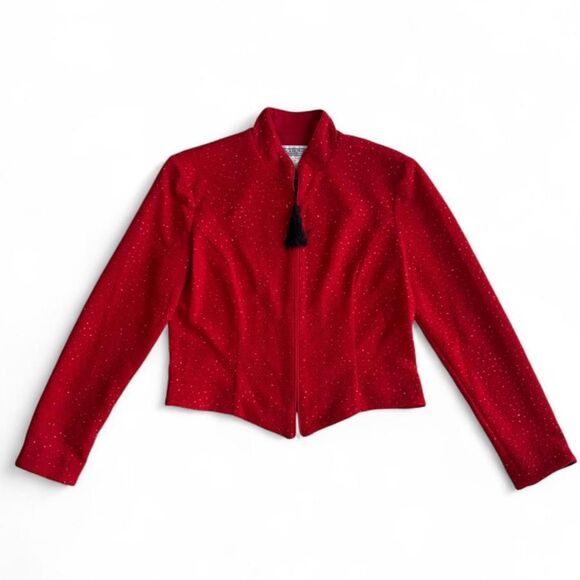 Jessica Howard Jackets & Blazers - Jessica-howard Women's Red Jacket